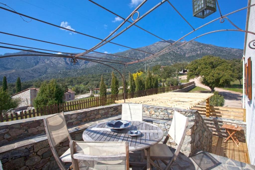 Le Capu Biancu-Location Avec Vue Proche Des Gorges De L Asco Entre Mer Et Montagne Moltifao Buitenkant foto