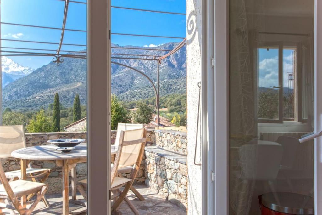 Le Capu Biancu-Location Avec Vue Proche Des Gorges De L Asco Entre Mer Et Montagne Moltifao Buitenkant foto